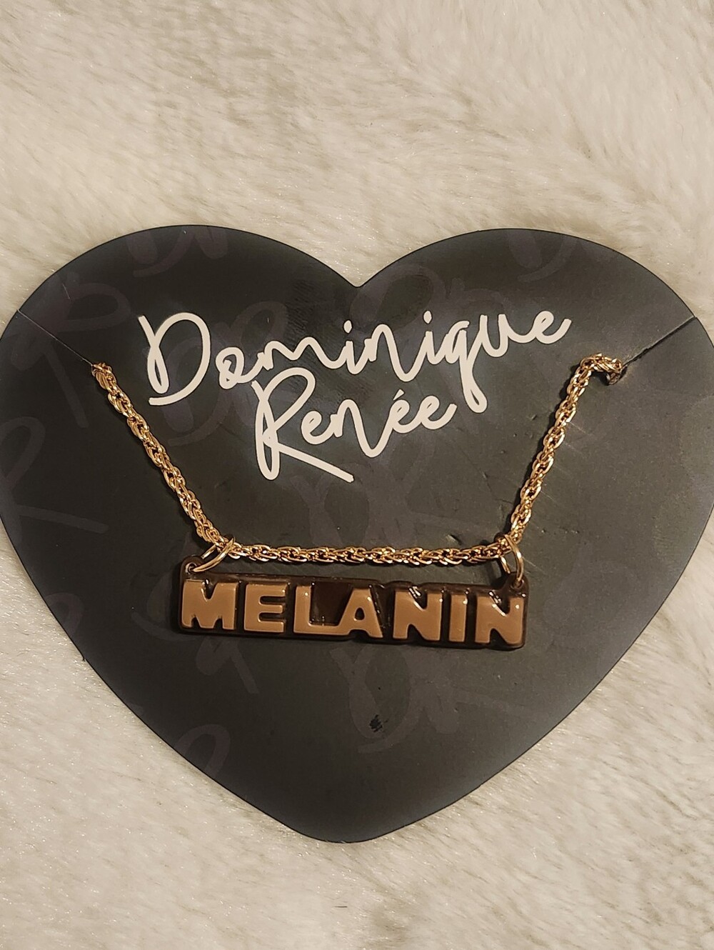 NWT Dominique Renee Melanin Necklace